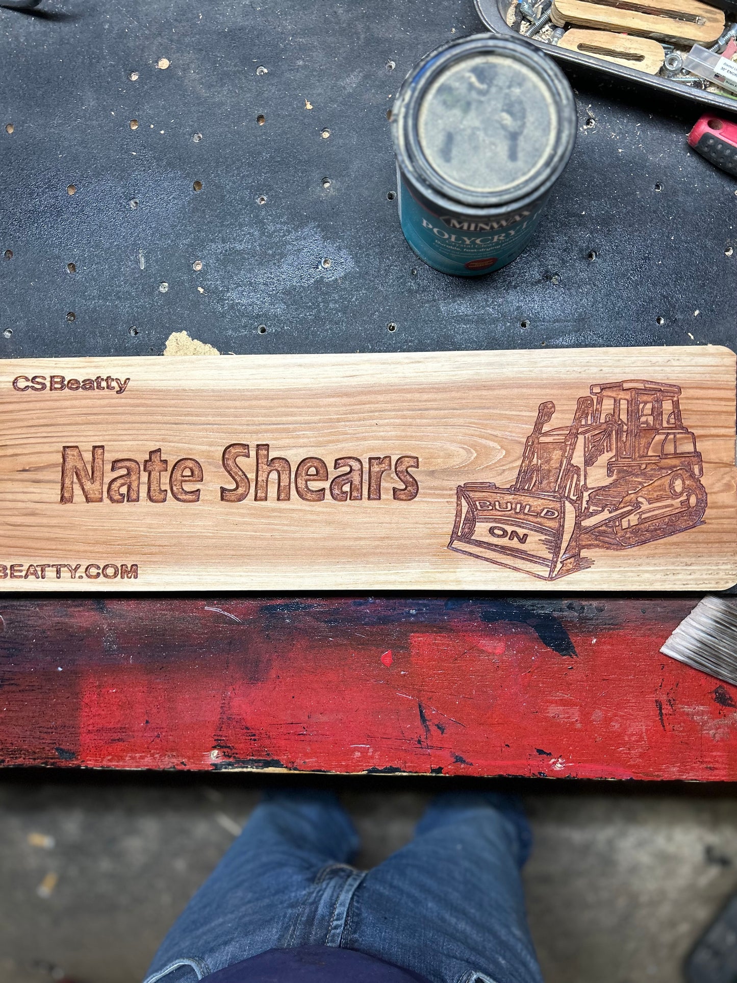 Custom Engraved Office Plaque